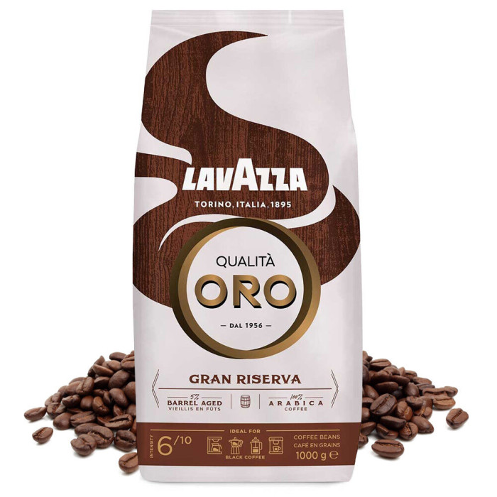 Оригінальна кава в зернах Lavazza Qualità Oro Gran Riserva 1кг